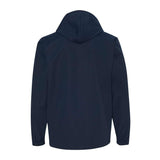 EXP95NB Independent Trading Co. Water-Resistant Hooded Windbreaker Classic Navy