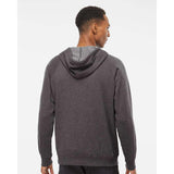 PRM33SBZ Independent Trading Co. Special Blend Raglan Full-Zip Hooded Sweatshirt Carbon