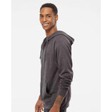 PRM33SBZ Independent Trading Co. Special Blend Raglan Full-Zip Hooded Sweatshirt Carbon