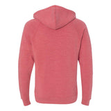 PRM33SBZ Independent Trading Co. Special Blend Raglan Full-Zip Hooded Sweatshirt Pomegranate