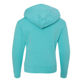 996YR JERZEES NuBlend® Youth Hooded Sweatshirt Scuba Blue