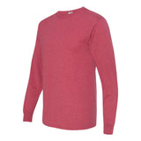 29LSR JERZEES Dri-Power® Long Sleeve 50/50 T-Shirt Vintage Heather Red