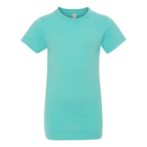 2616 LAT Girls' Fine Jersey Tee Caribbean