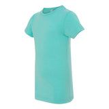 2616 LAT Girls' Fine Jersey Tee Caribbean