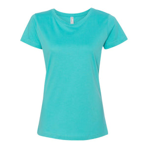 3516 LAT Women's Fine Jersey Tee Caribbean