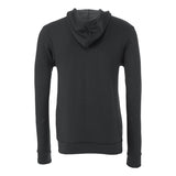 3739 BELLA + CANVAS Sponge Fleece Full-Zip Hoodie Dark Grey