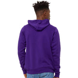 3719 BELLA + CANVAS Sponge Fleece Hoodie Team Purple