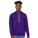 3719 BELLA + CANVAS Sponge Fleece Hoodie Team Purple