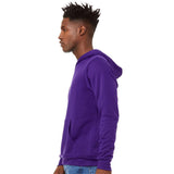 3719 BELLA + CANVAS Sponge Fleece Hoodie Team Purple