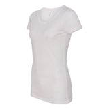 8413 BELLA + CANVAS Women's Triblend Tee Solid White Triblend