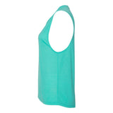 8803 BELLA + CANVAS Women's Flowy Scoop Muscle Tank Teal