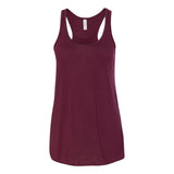 8800 BELLA + CANVAS Women's Flowy Racerback Tank Maroon