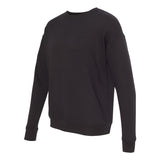 3945 BELLA + CANVAS Sponge Fleece Drop Shoulder Crewneck Sweatshirt Black