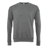 3945 BELLA + CANVAS Sponge Fleece Drop Shoulder Crewneck Sweatshirt Deep Heather