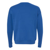 3945 BELLA + CANVAS Sponge Fleece Drop Shoulder Crewneck Sweatshirt True Royal