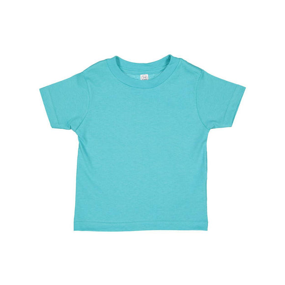 3301T Rabbit Skins Toddler Cotton Jersey Tee Caribbean