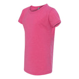 3712 Next Level Girls’ CVC Princess T-Shirt Raspberry