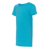 3712 Next Level Girls’ CVC Princess T-Shirt Bondi Blue