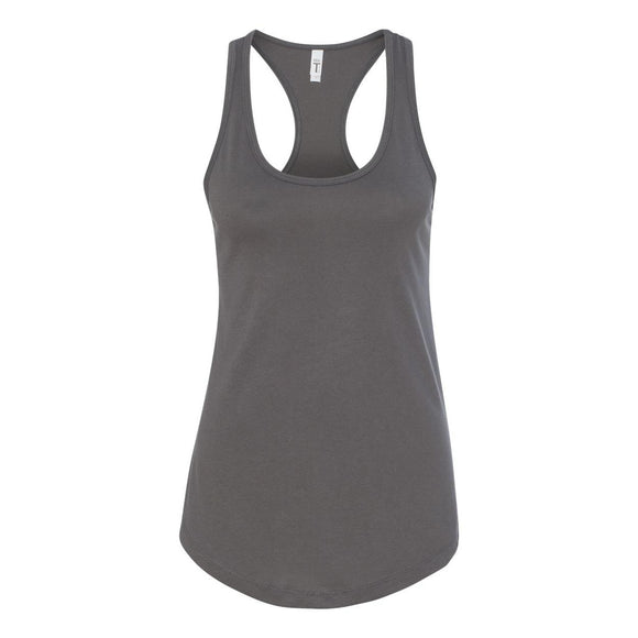 1533 Next Level Women's Ideal Racerback Tank Dark Grey