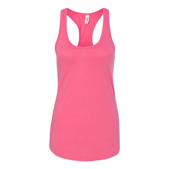 1533 Next Level Women's Ideal Racerback Tank Hot Pink