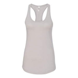 1533 Next Level Women's Ideal Racerback Tank Silver