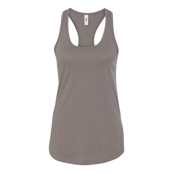 1533 Next Level Women's Ideal Racerback Tank Warm Grey