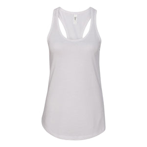 1533 Next Level Women's Ideal Racerback Tank White