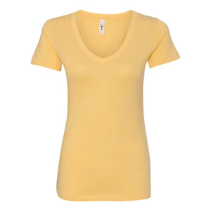 1540 Next Level Women's Ideal V-Neck T-Shirt Banana Cream