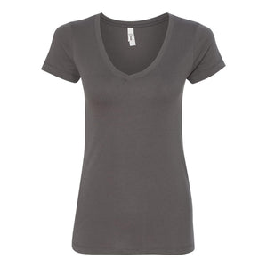 1540 Next Level Women's Ideal V-Neck T-Shirt Dark Grey