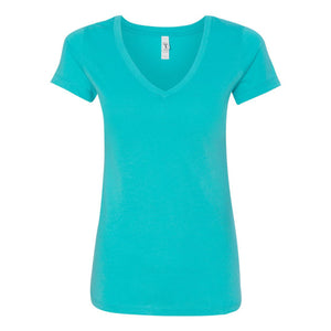 1540 Next Level Women's Ideal V-Neck T-Shirt Tahiti Blue