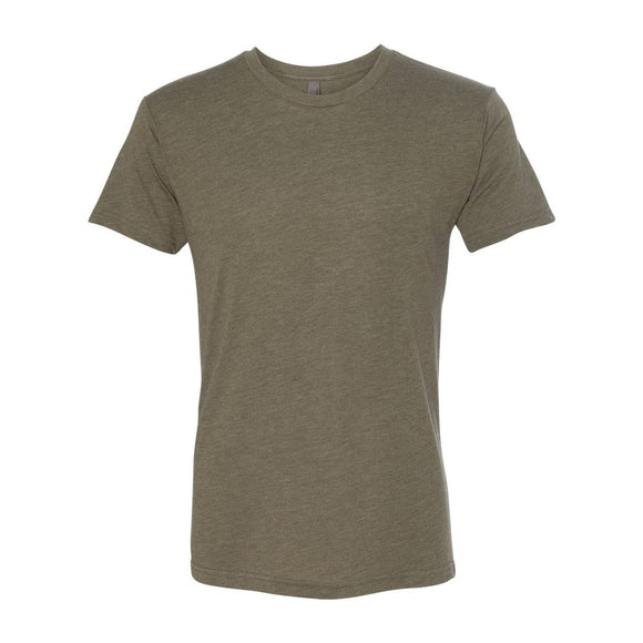 6010 Next Level Unisex Triblend T-Shirt Military Green