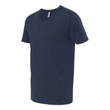 3200 Next Level Unisex Cotton V-Neck T-Shirt Midnight Navy