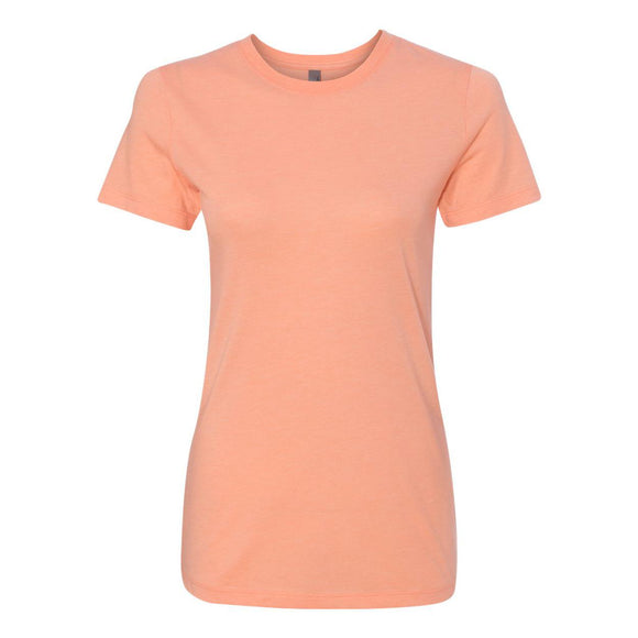 6710 Next Level Women’s Triblend T-Shirt Vintage Light Orange