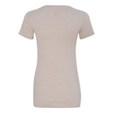 6640 Next Level Women’s CVC Deep V-Neck T-Shirt Sand