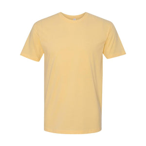 6410 Next Level Unisex Sueded T-Shirt Banana Cream