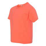 3930BR Fruit of the Loom HD Cotton Youth Short Sleeve T-Shirt Retro Heather Coral