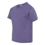 3930BR Fruit of the Loom HD Cotton Youth Short Sleeve T-Shirt Retro Heather Purple