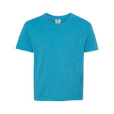 3930BR Fruit of the Loom HD Cotton Youth Short Sleeve T-Shirt Turquoise Heather