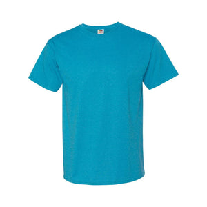 3930R Fruit of the Loom HD Cotton Short Sleeve T-Shirt Turquoise Heather