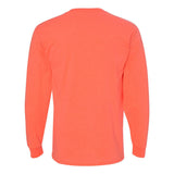 4930R Fruit of the Loom HD Cotton Long Sleeve T-Shirt Retro Heather Coral