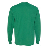 4930R Fruit of the Loom HD Cotton Long Sleeve T-Shirt Retro Heather Green