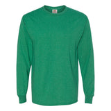 4930R Fruit of the Loom HD Cotton Long Sleeve T-Shirt Retro Heather Green