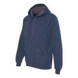 SF76R Fruit of the Loom Sofspun® Hooded Sweatshirt Indigo Heather