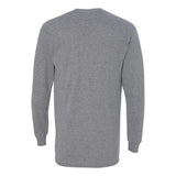 5400 Gildan Heavy Cotton™ Long Sleeve T-Shirt Graphite Heather