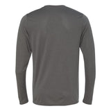 47400 Gildan Performance® Tech  Long Sleeve T-Shirt Marbled Charcoal