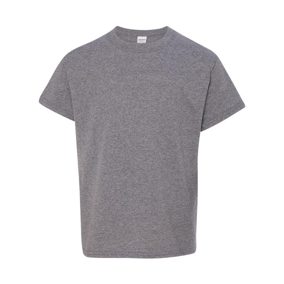 5000B Gildan Heavy Cotton™ Youth T-Shirt Graphite Heather