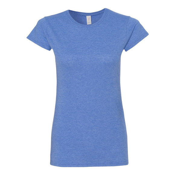 64000L Gildan Softstyle® Women’s T-Shirt Heather Royal