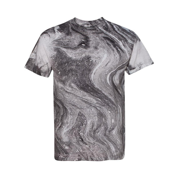 200MR Dyenomite Marble Tie-Dyed T-Shirt Black