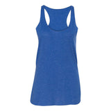 8430 BELLA + CANVAS Women's Triblend Racerback Tank True Royal Triblend