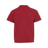 3930BR Fruit of the Loom HD Cotton Youth Short Sleeve T-Shirt Crimson